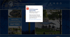 Desktop Screenshot of fruitportschools.net